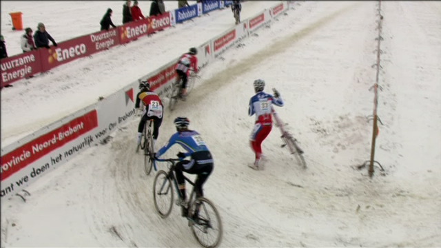Verslag van de WB-veldrit in Hoogerheide bij de vrouwen