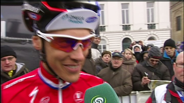 Terpstra: "Boonen zal vers bewaard blijven in deze koelkast"