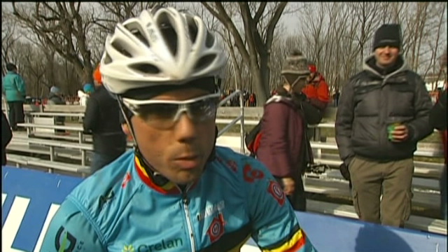 Interviews voor de start van het WK veldrijden