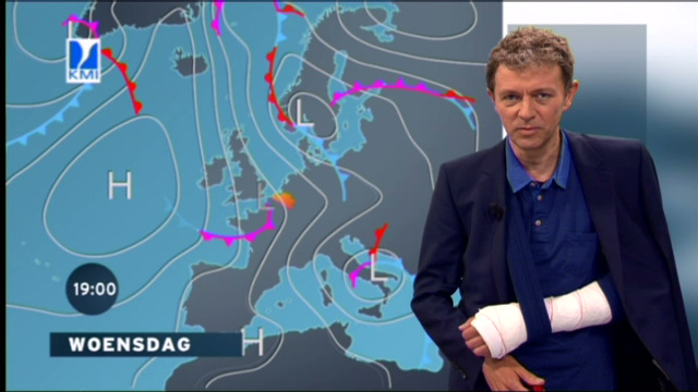 Het weer 13.30u
