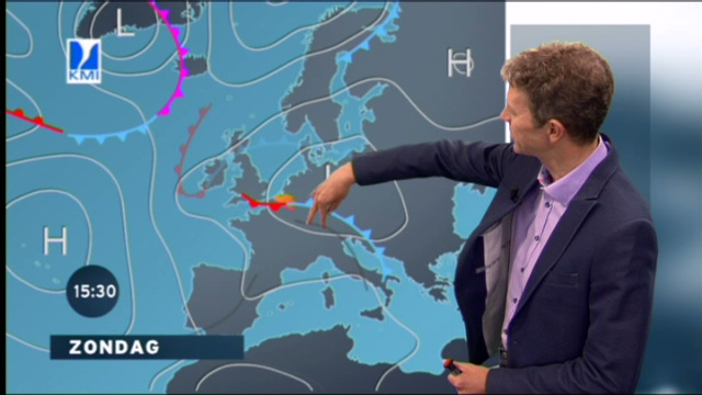 Het weer 19.30u
