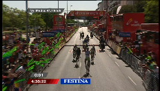 Vuelta: Verslag van de zesde rit