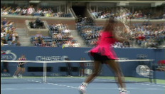 Williams roept "Come on!" en verliest het punt