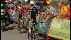 Vuelta: slotkilometers van de 17e rit