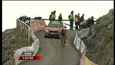 Vuelta: Laatste kilometer van de 15e rit