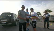 Mark Cavendish wint voor de tweede keer in Qatar