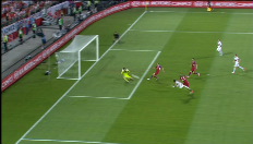 Lewandowski is dicht bij 0-1