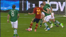 Silva trapt de 2-0 rustig in doel