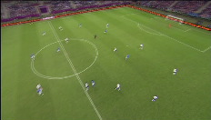 Marchisio trapt bal net naast