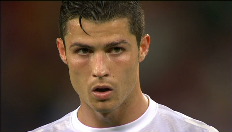 Vrije trap van Ronaldo gaat over
