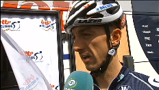 Interviews voor de start van de derde rit