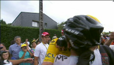 Tour: Laatste kilometer van de 18e rit