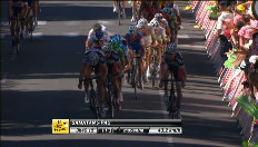 Greipel wint sprint voor de zevende plaats