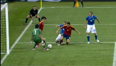 Uitgebreid verslag van Spanje-Italië