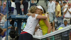 Kim Clijsters verliest op de US Open en neemt afscheid