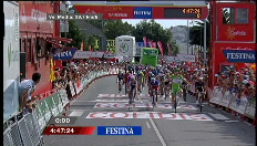Vuelta: Verslag van de tiende rit