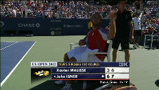 Verslag Malisse - Isner
