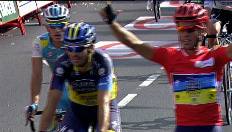 Vuelta: Verslag van de slotrit